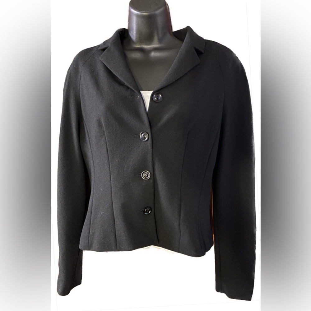 Devonshire Cream BLK Short Wool Jacket, 8. Fall Sale